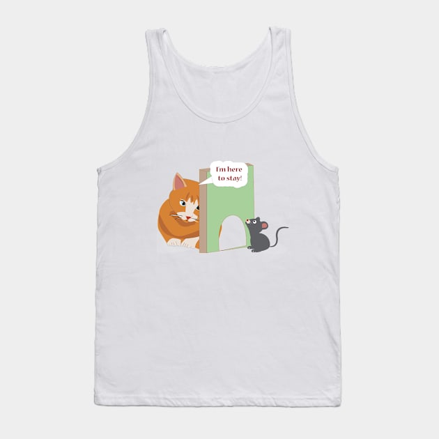 Cat and mouse Tank Top by dddesign